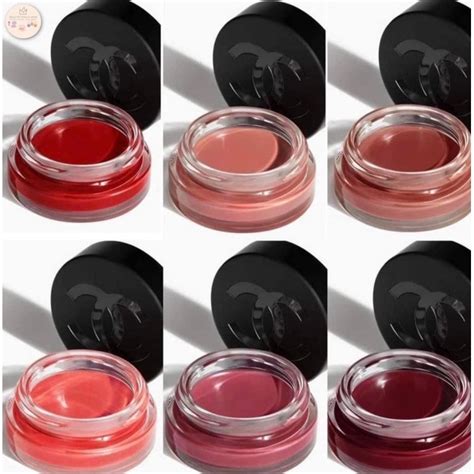 chanel lip and cheek balm coral|Chanel lip balm color chart.